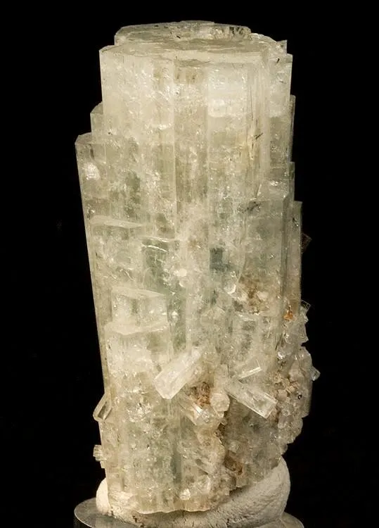 Beryl (Var: Aquamarine), Schorl image