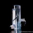 Beryl var. Aquamarine, Schorl - image 7