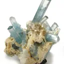 Beryl (Var: Aquamarine), Schorl - image 1