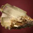 Beryl var. Aquamarine with Fluorapatite - image 2