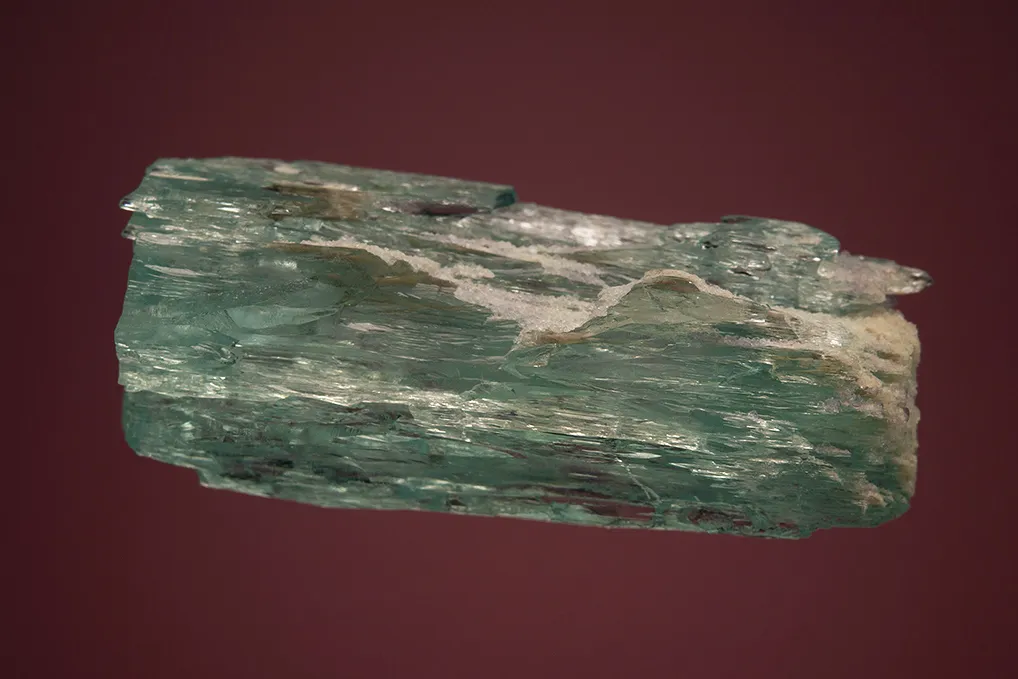 Beryl var. Aquamarine with Fluorite and Bertrandite - image 4
