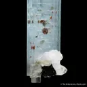 Beryl var. Aquamarine with Garnet inclusions - image 5