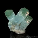 Beryl var. Aquamarine with Heliodor caps - image 4