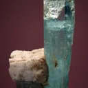 Beryl var. Aquamarine with Microcline - image 3