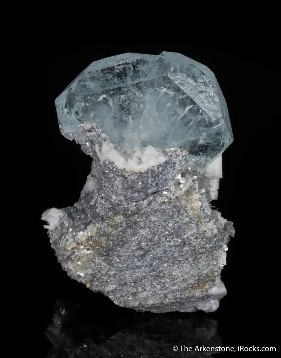 Beryl var. Aquamarine with Microcline - image 4