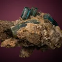Beryl var. Aquamarine with Microcline and Quartz - image 3