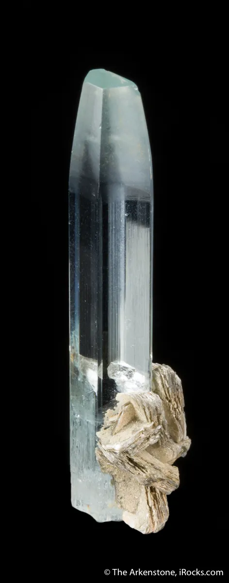 Beryl var. Aquamarine with Microcline - image 2