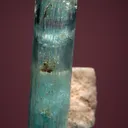 Beryl var. Aquamarine with Microcline - image 2