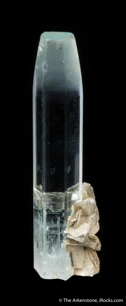 Beryl var. Aquamarine with Microcline - image 1
