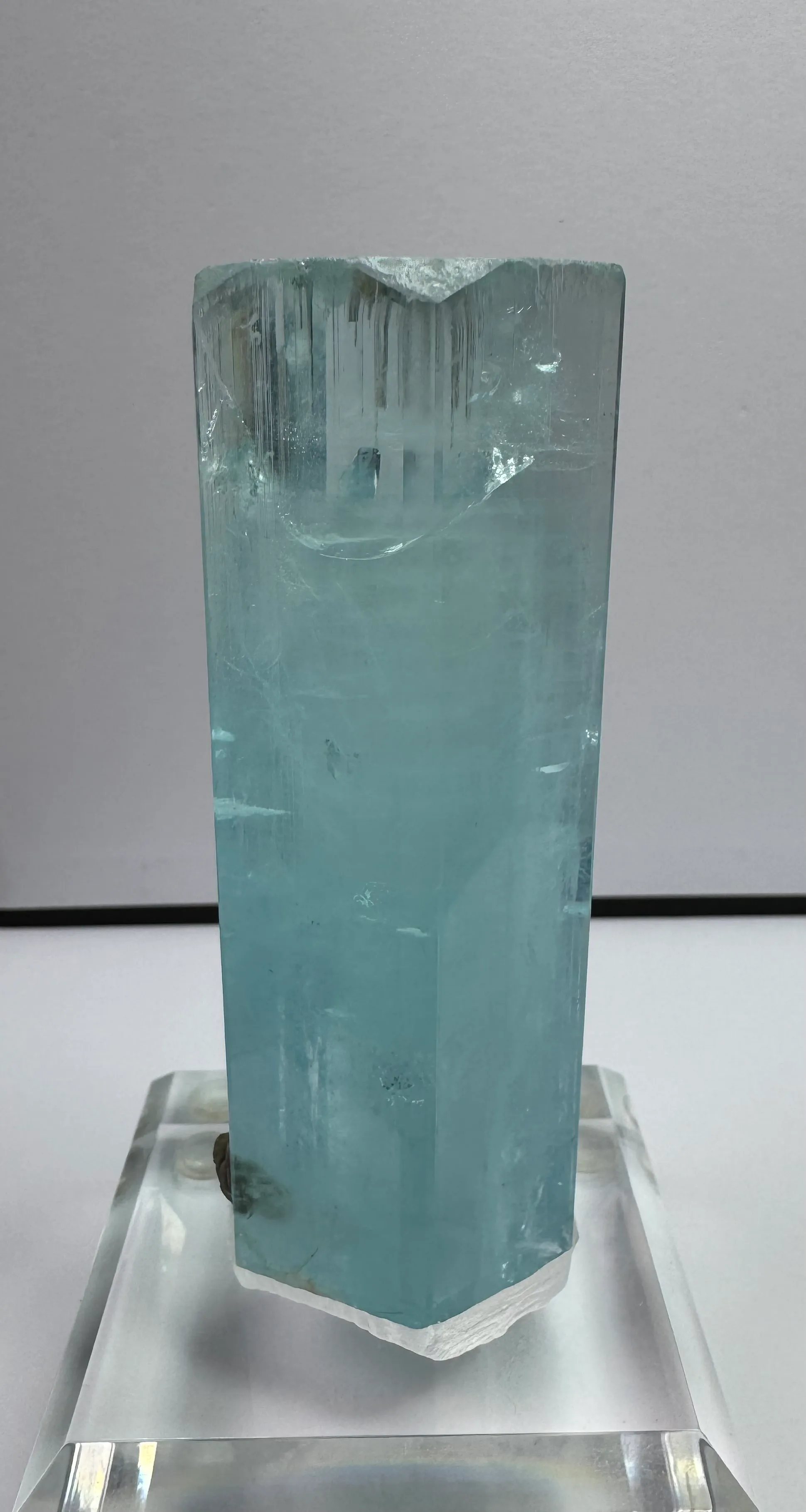 Beryl var Aquamarine with Muscovite - image 6