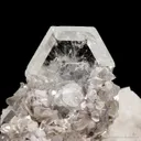 Beryl var. Aquamarine with Muscovite and Feldspar - image 1