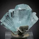 Beryl var. Aquamarine with Muscovite - image 1