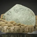 Beryl Var. Aquamarine with Muscovite - image 1