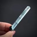 Beryl var. Aquamarine with Schorl - image 1