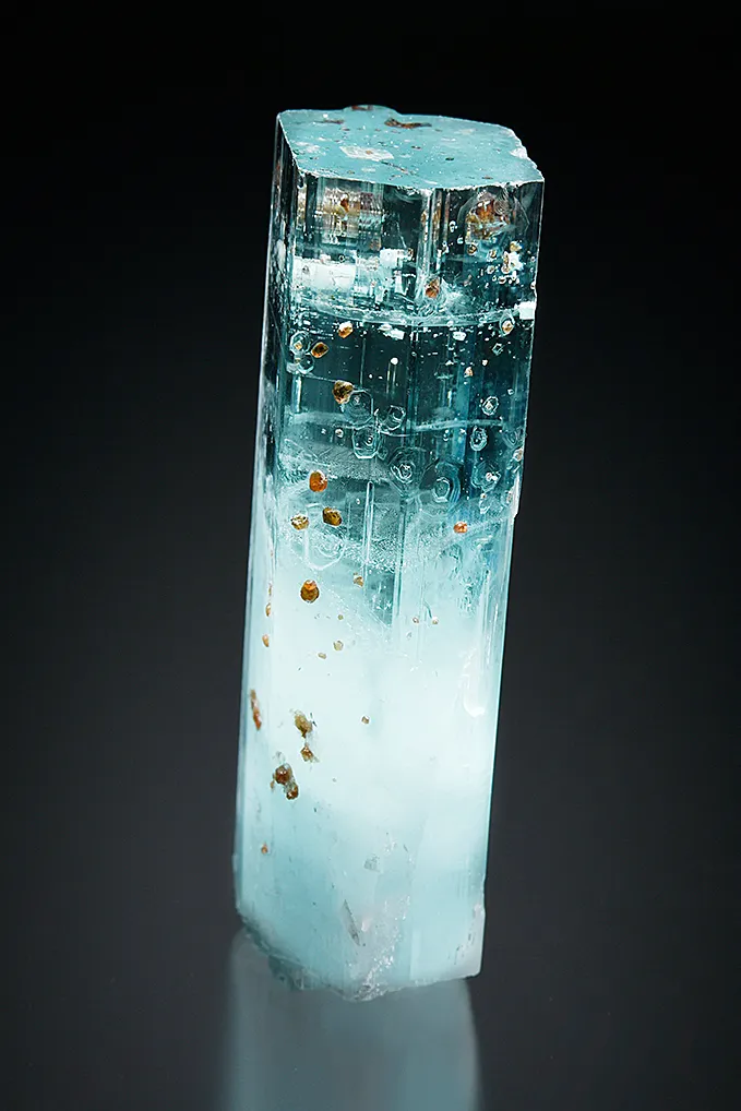 Beryl var. Aquamarine with Spessartine - image 4