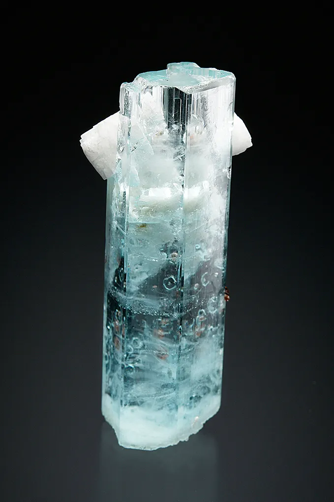 Beryl var. Aquamarine with Spessartine - image 3
