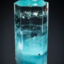 Beryl var. Aquamarine with Spessartine - image 1