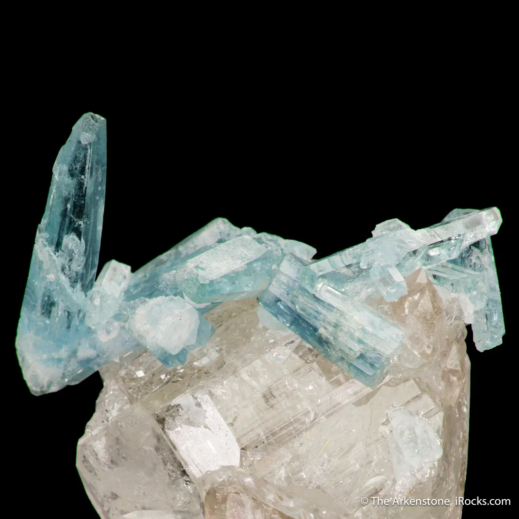 Beryl var. Aquamarine with Topaz - image 4