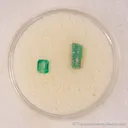 Beryl var. Emerald, Beryl var. Aquamarine, Quartz var. Smoky, Rutile (Rough & Cut set) - image 8