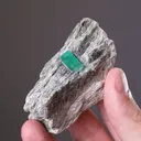 Beryl Var. Emerald in SCHIST - image 2