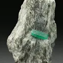 Beryl Var. Emerald in SCHIST - image 1