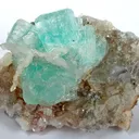Beryl (Var: Emerald), Magnesite - image 1