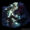 Beryl var. Emerald, on Calcite - image 6