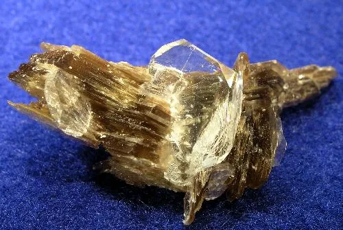 Beryl (Var: Goshenite), Muscovite image