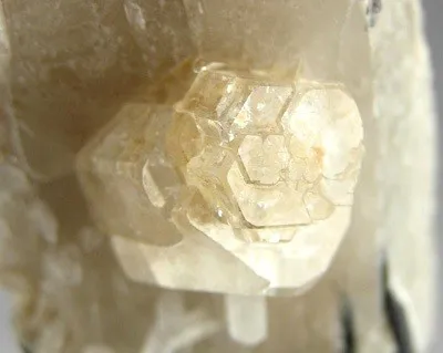Beryl (Var: Goshenite), Quartz - image 2