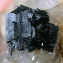 Beryl (Var: Goshenite), Schorl - image 2