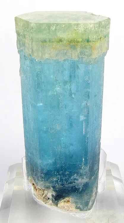 Beryl (Var: Heliodor), Beryl (Var: Aquamarine) image