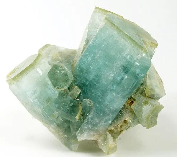 Beryl (Var: Heliodor), Beryl (Var: Aquamarine) image