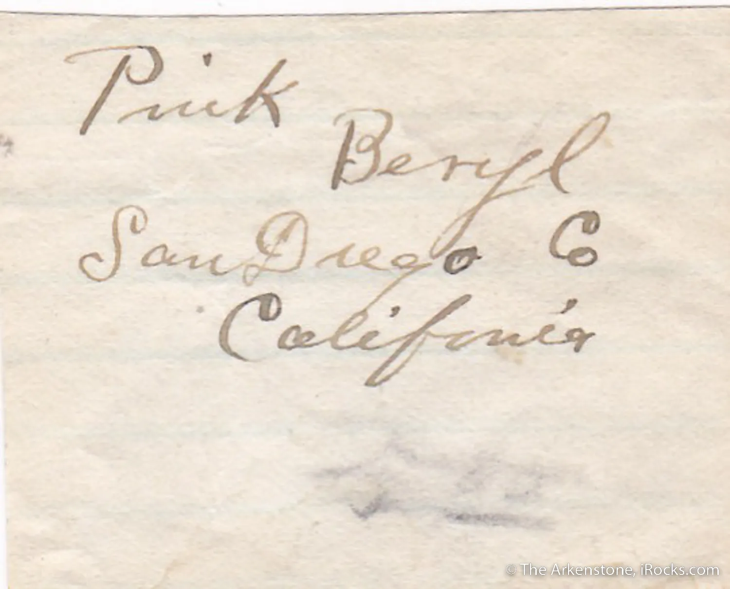 Beryl var. Morganite - image 2