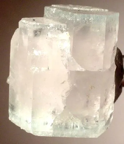 Beryl (Var: Morganite), Beryl (Var: Aquamarine), Beryl image