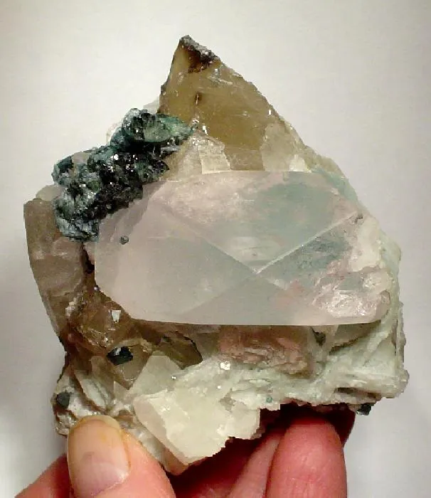 Beryl (Var: Morganite), Beryl (Var: Aquamarine), Tourmaline (Var: Indicolite), Spodumene - image 3