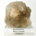 Beryl (Var: Morganite), Quartz (Var: Smoky Quartz) - image 1