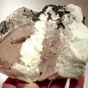 Beryl (Var: Morganite), Tourmaline, Albite - image 1