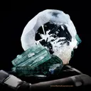 Beryl var Morganite - Tourmaline - image 1