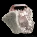 Beryl var. Morganite with Albite - image 4