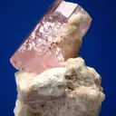 Beryl var. Morganite with Elbaite (repaired) - image 2