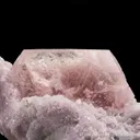 Beryl var. Morganite with Lepidolite & Cleavelandite - image 3