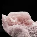 Beryl var. Morganite with Lepidolite & Cleavelandite - image 4