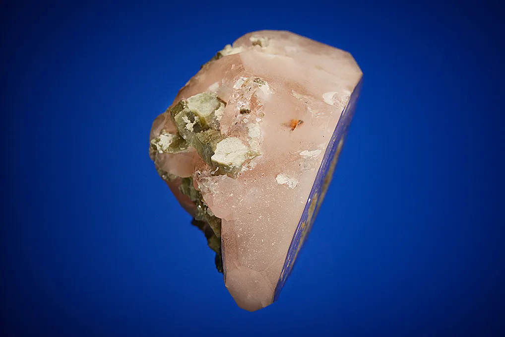 Beryl var. Morganite with Mica - image 6