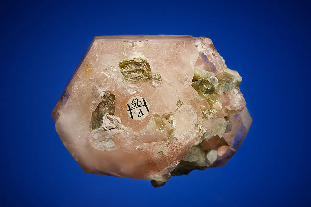 Beryl var. Morganite with Mica - image 3