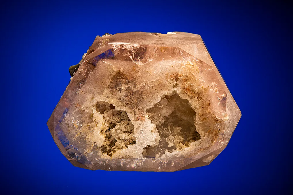 Beryl var. Morganite with Mica - image 2