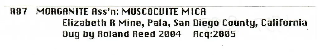 Beryl var. Morganite with Muscovite - image 5