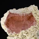 Beryl var. Morganite with Quartz and Albite - image 3