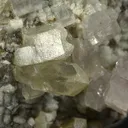 Beryl var. Morganite with Quartz and Albite on Microcline - image 6
