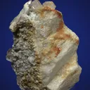 Beryl var. Morganite with Quartz and Albite on Microcline - image 4