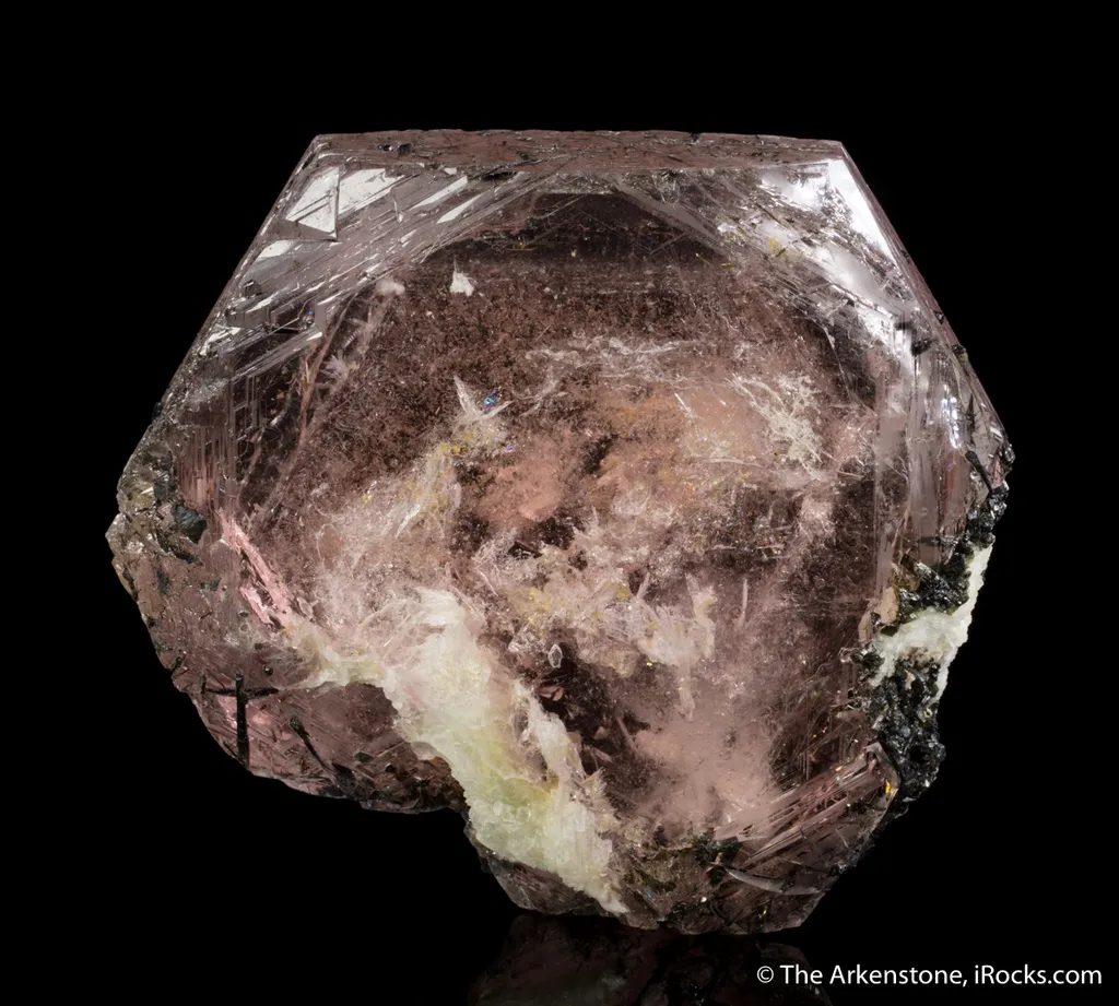 Beryl var. Morganite with Tourmaline - image 5